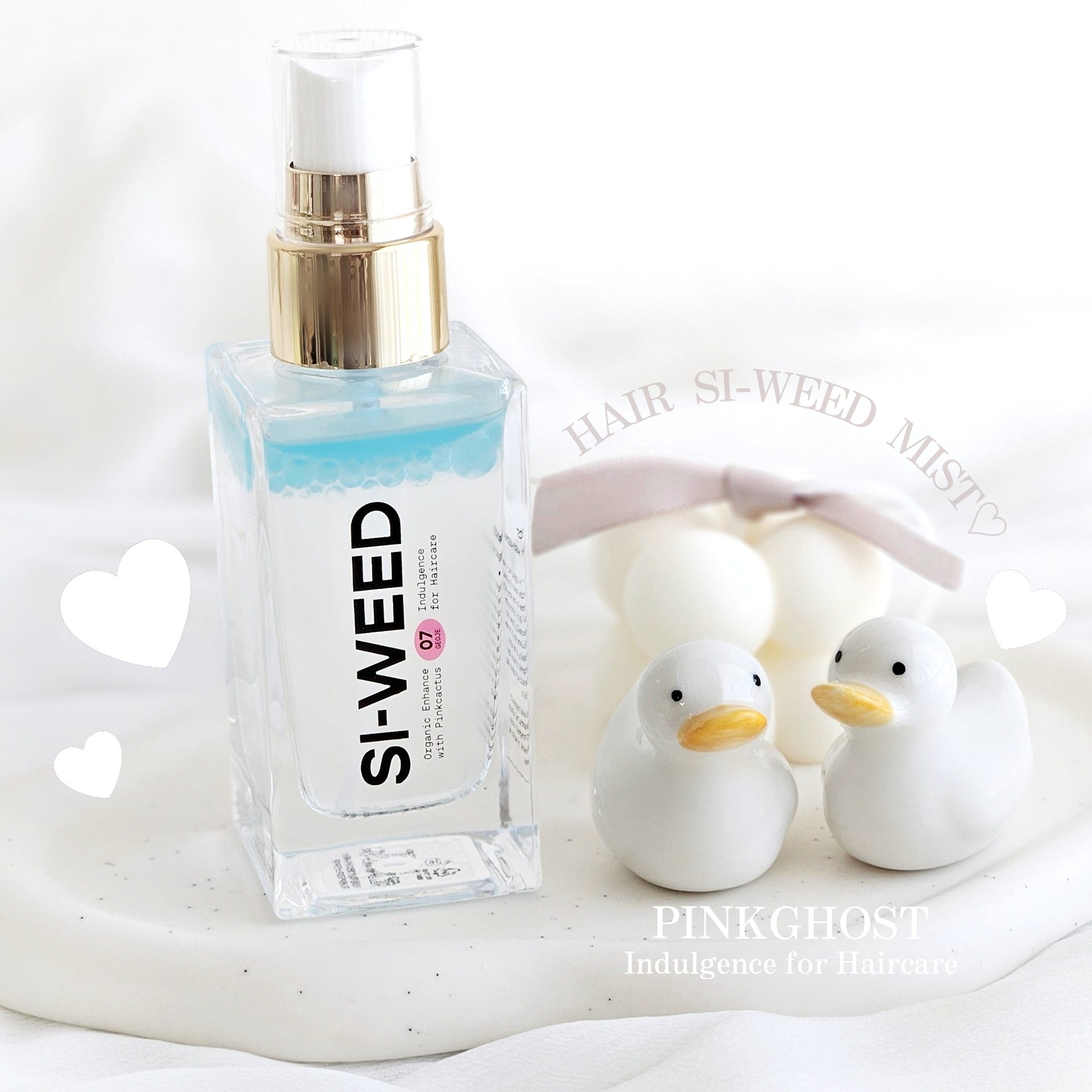 ORGANIC HAIR SI-WEED MIST/PINKGHOST/ヘアミストを使ったクチコミ（1枚目）
