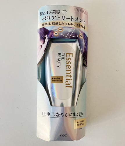髪のキメ美容バリアトリートメント/エッセンシャル/洗い流すヘアトリートメントを使ったクチコミ(1枚目)