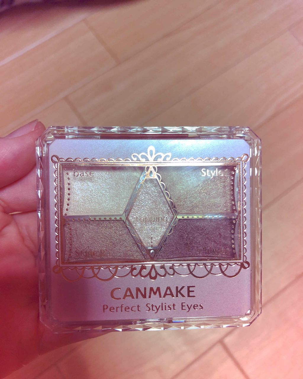 【旧品】パーフェクトスタイリストアイズ/キャンメイク/アイシャドウパレットを使ったクチコミ（1枚目）