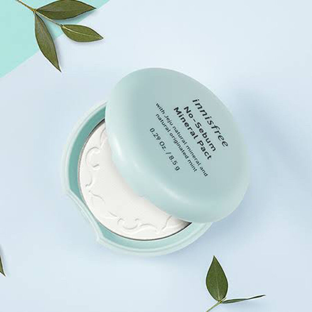 ノーセバム ミネラルパウダー/innisfree/ルースパウダーを使ったクチコミ（3枚目）