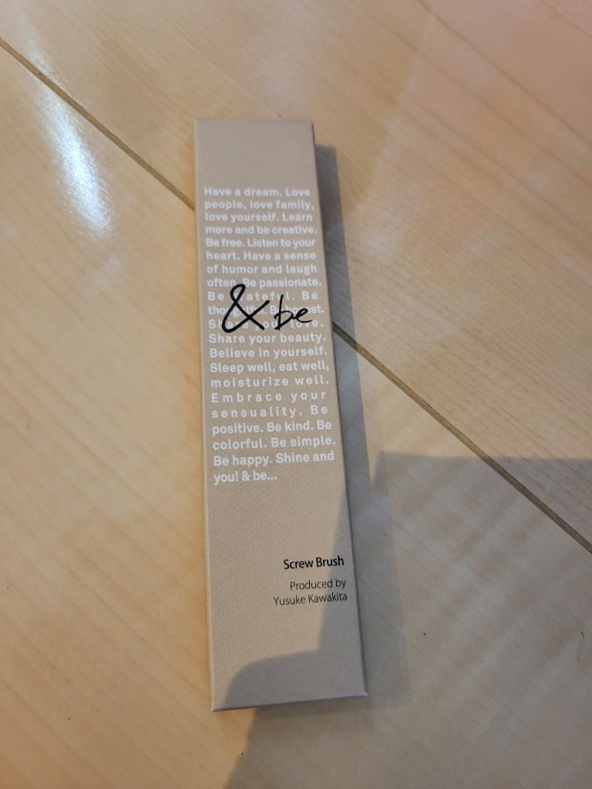 スクリューブラシ/&be/メイクブラシを使ったクチコミ(3枚目)
