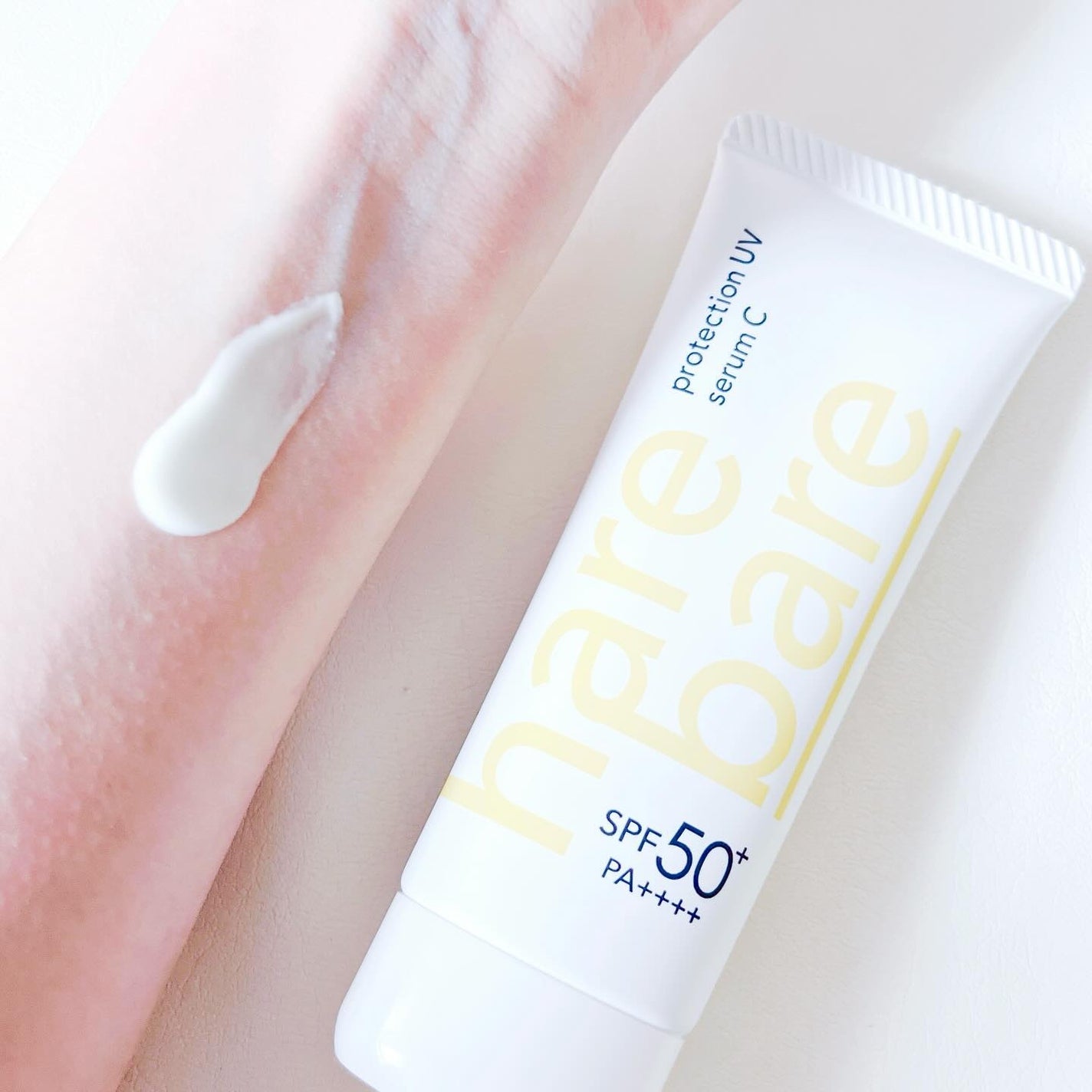 ハレバレ プロテクションUV セラム C/ハレバレ/日焼け止めローションを使ったクチコミ(3枚目)