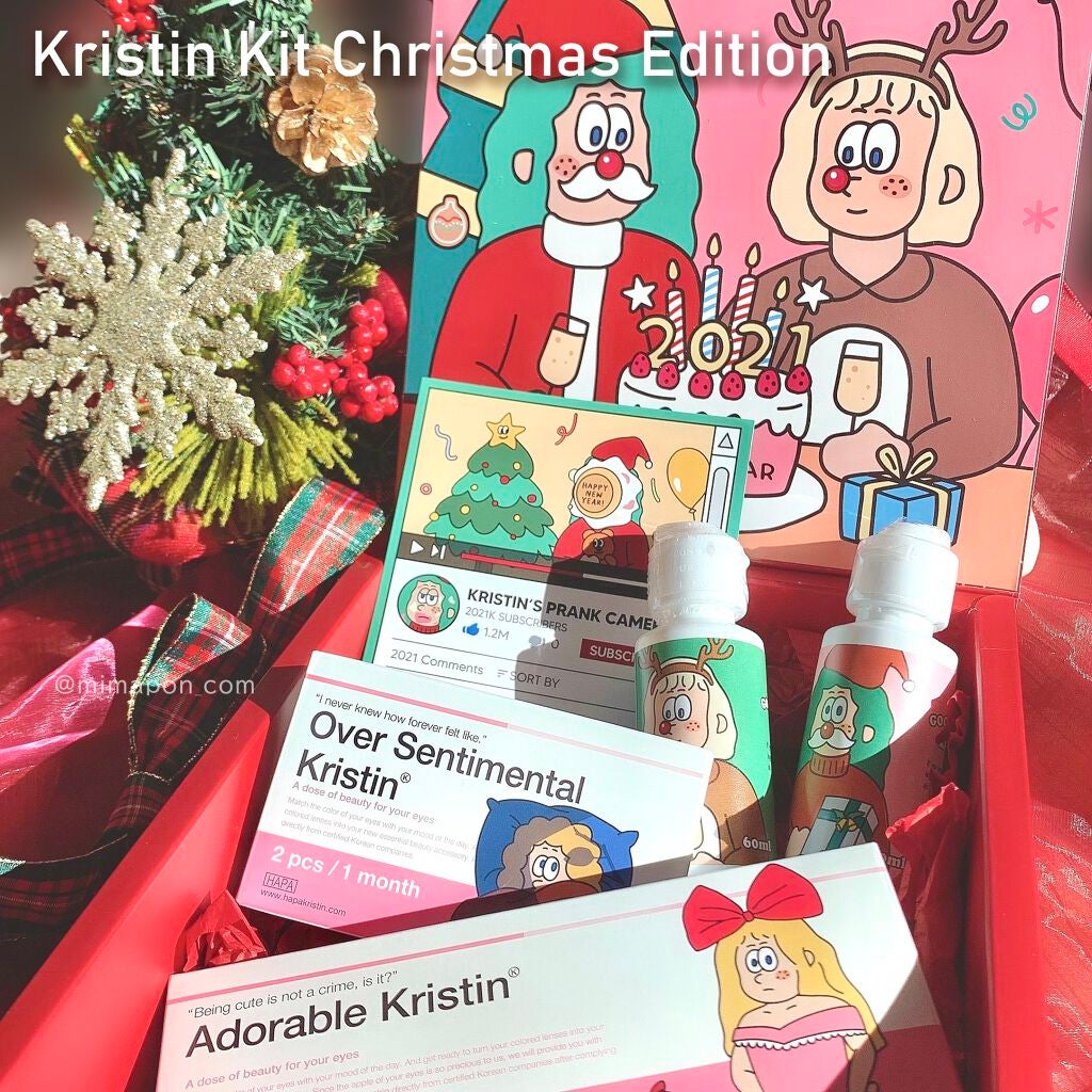 Adorable Kristin/Hapa kristin/カラーコンタクトレンズを使ったクチコミ(3枚目)