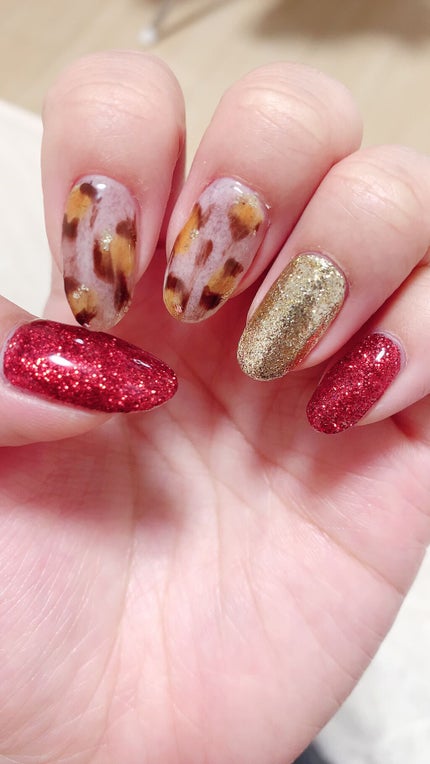 なるちゃん on LIPS 「記録用として過去ネイル💅#ジェルネイル#ネイル#基本派手目#可..」(7枚目)