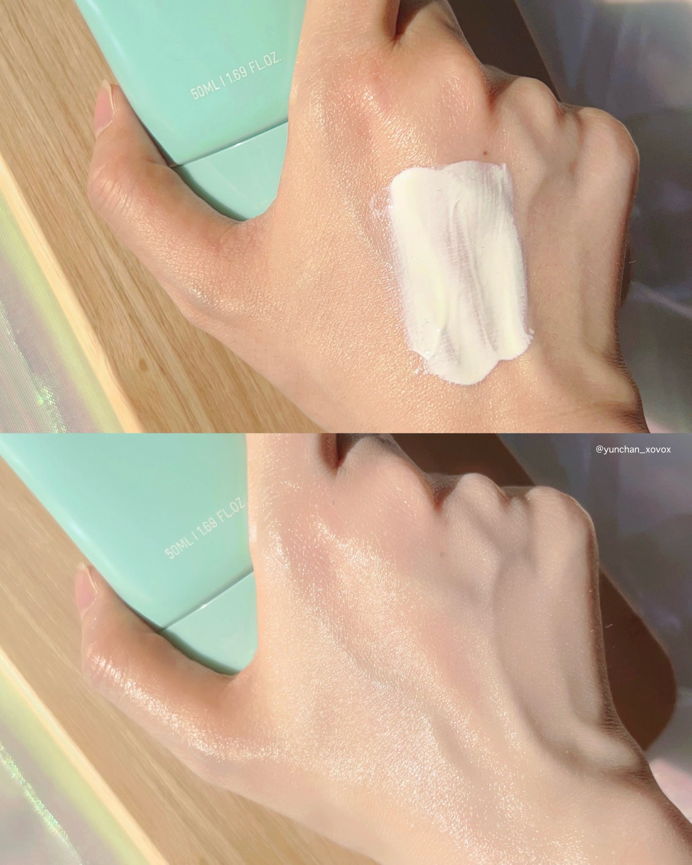 ティーツリーシカ トーンアップサンクッション/BRING GREEN/クッションファンデーションを使ったクチコミ(5枚目)