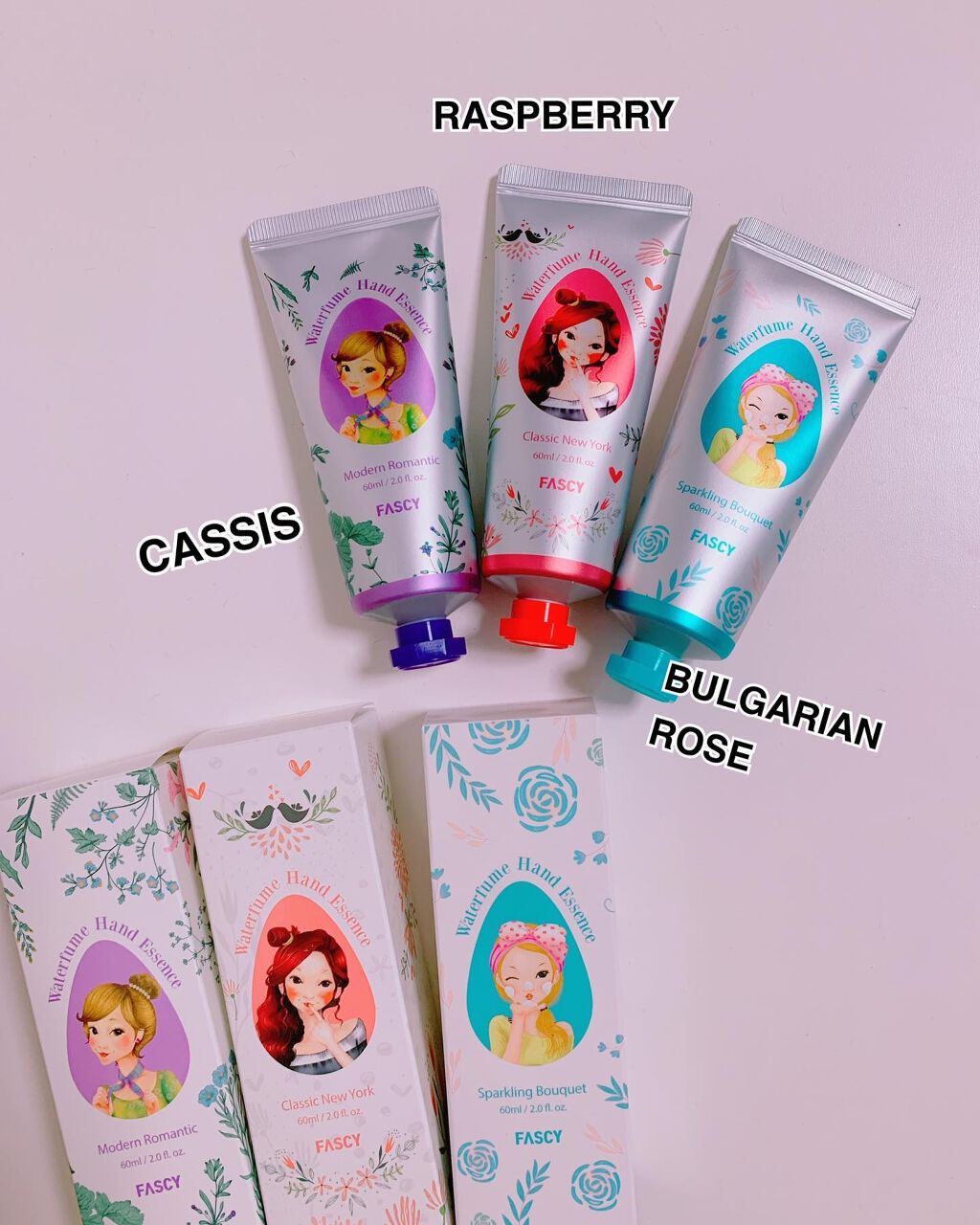 ウォーターフュームハンドエッセンス/FASCY(パーシー)/ハンドクリームを使ったクチコミ(2枚目)