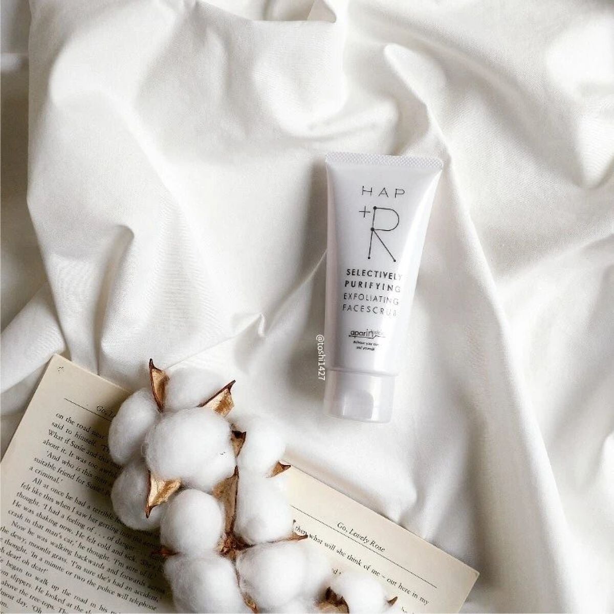 フェイススクラブ /HAP+R/スクラブ・ゴマージュを使ったクチコミ(1枚目)