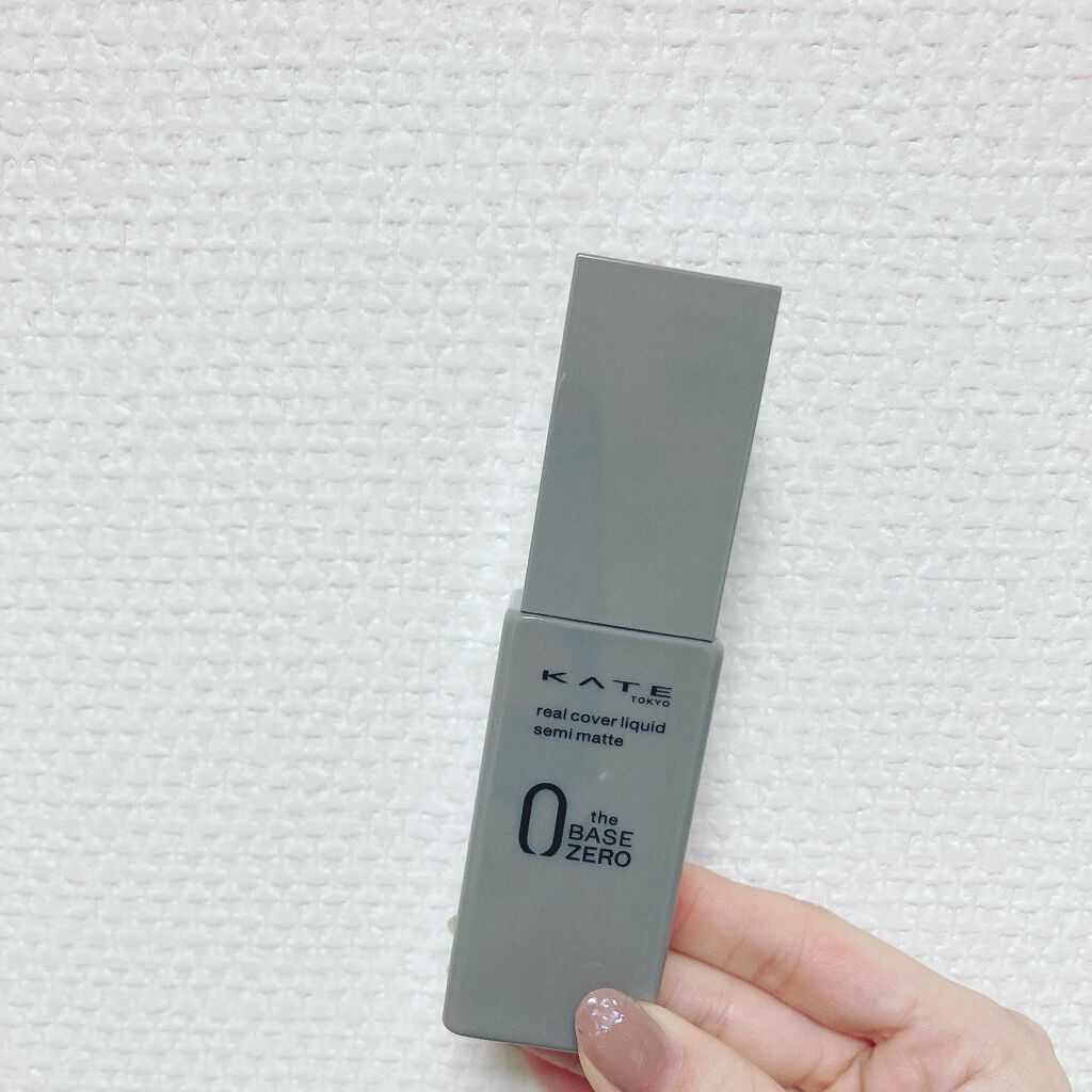 リアルカバーリキッド(セミマット)/KATE/リキッドファンデーションを使ったクチコミ(3枚目)