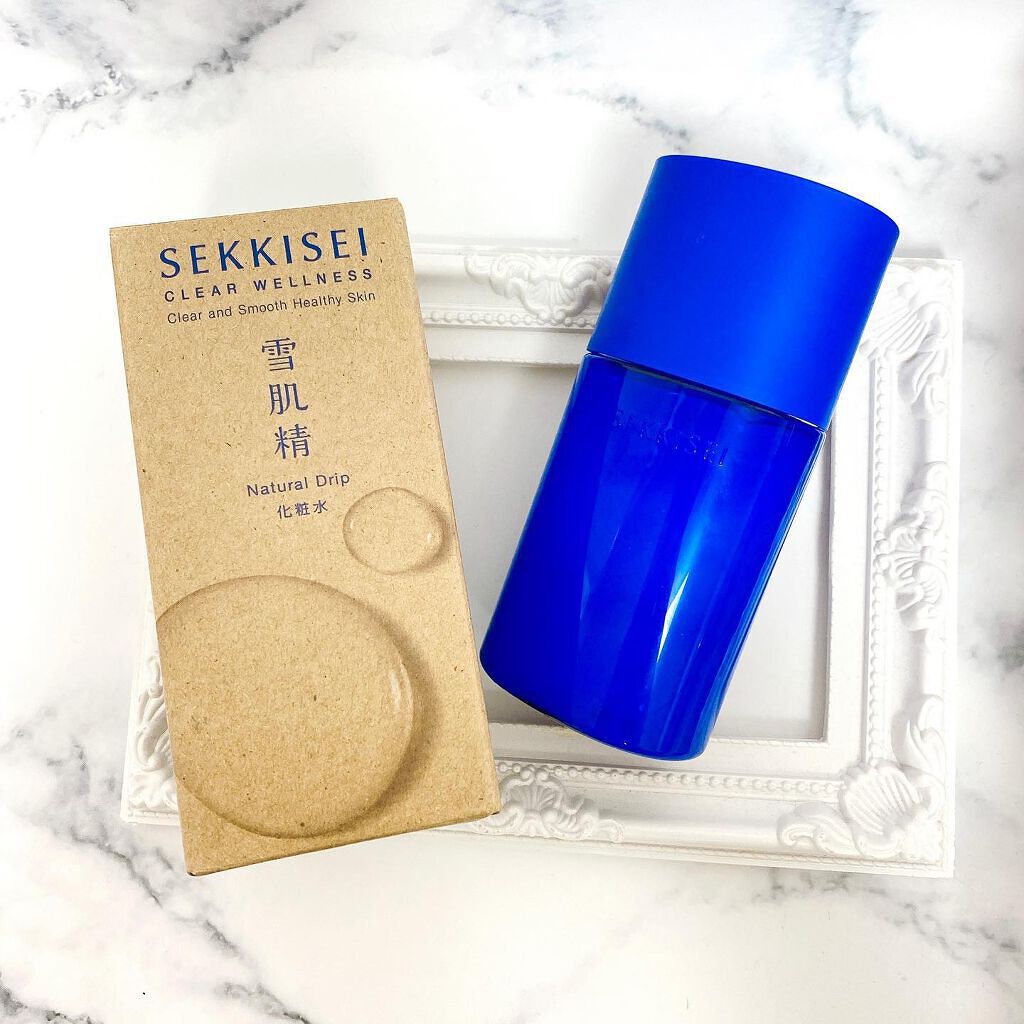 クリアウェルネス ナチュラル ドリップ/雪肌精/化粧水を使ったクチコミ（2枚目）