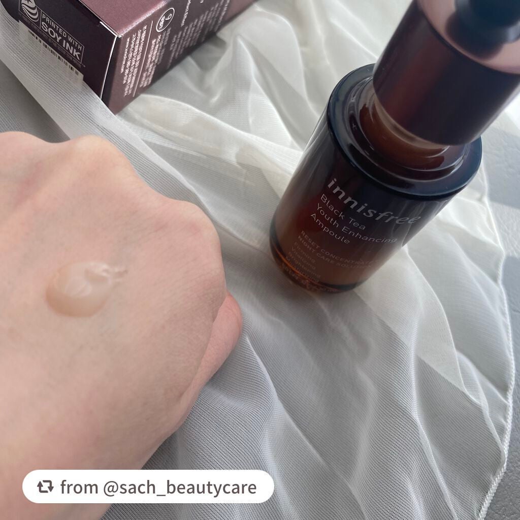 ブラックティー ユース セラム/innisfree/美容液を使ったクチコミ(3枚目)