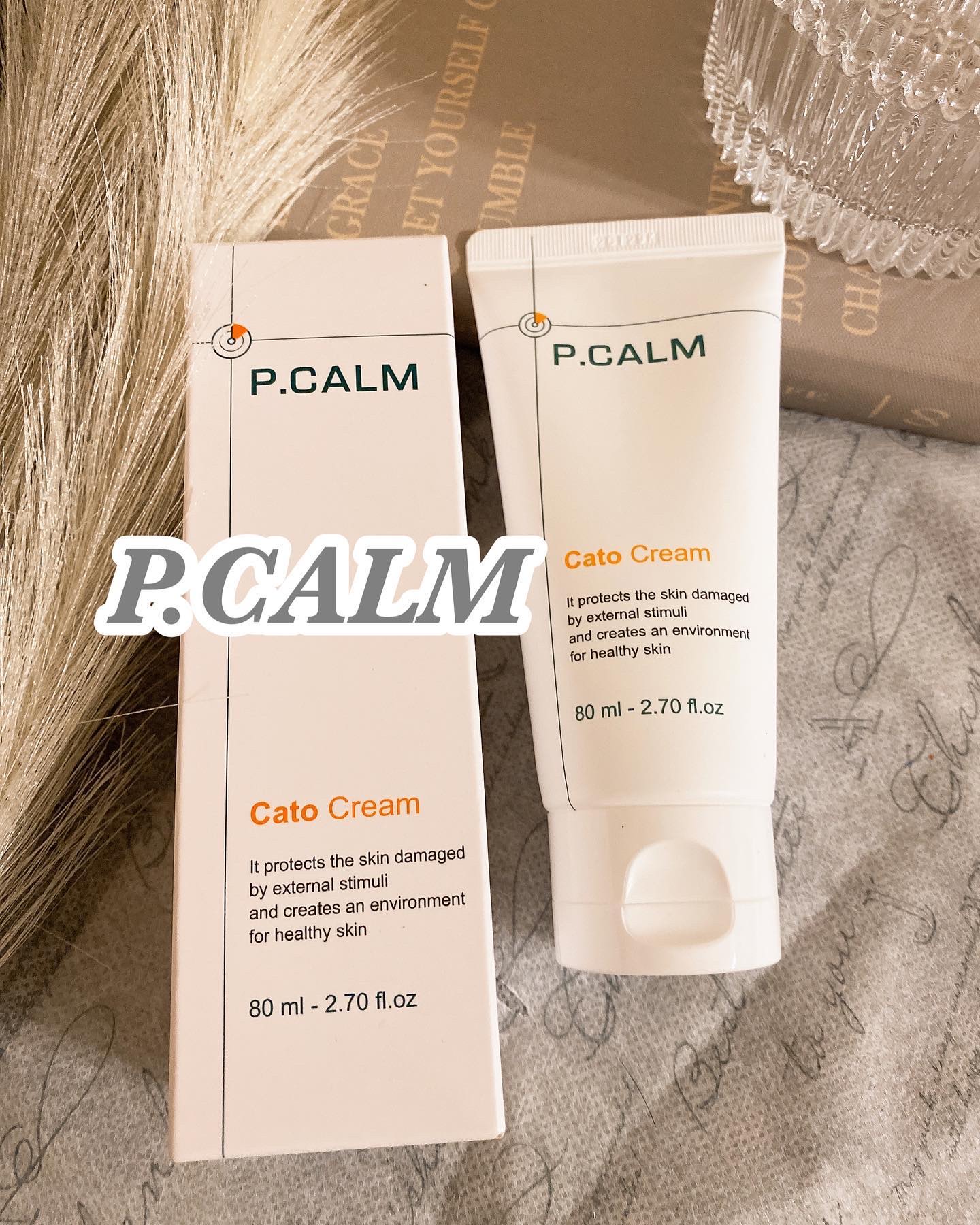 カトクリーム/P.CALM/フェイスクリームを使ったクチコミ（1枚目）