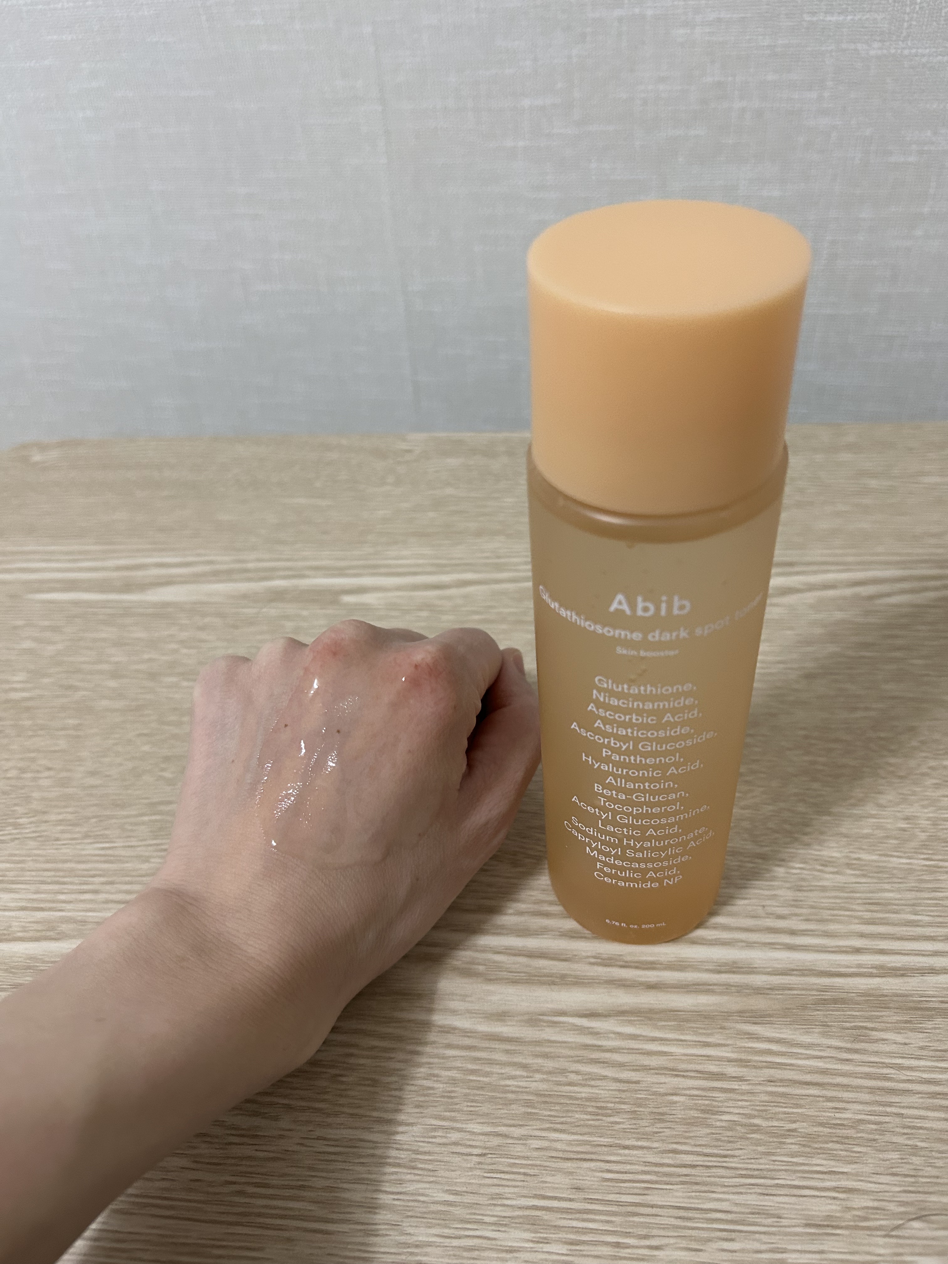 アビブ　グルタチオンソームダークスポットトナースキンブースター/Abib /化粧水を使ったクチコミ（3枚目）