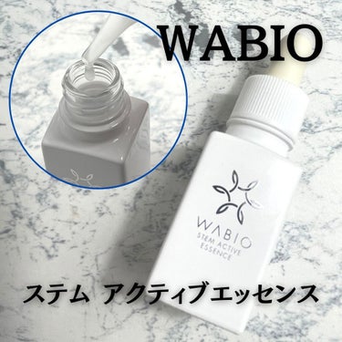 ステム アクティブ エッセンス/WABIO/美容液を使ったクチコミ（1枚目）