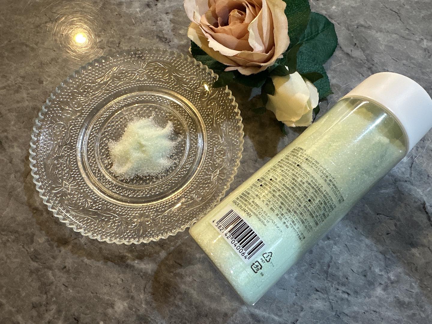 沖縄とろみ美容 パウダーウォッシュ シークヮーサーティー/FSGB/洗顔パウダーを使ったクチコミ（2枚目）