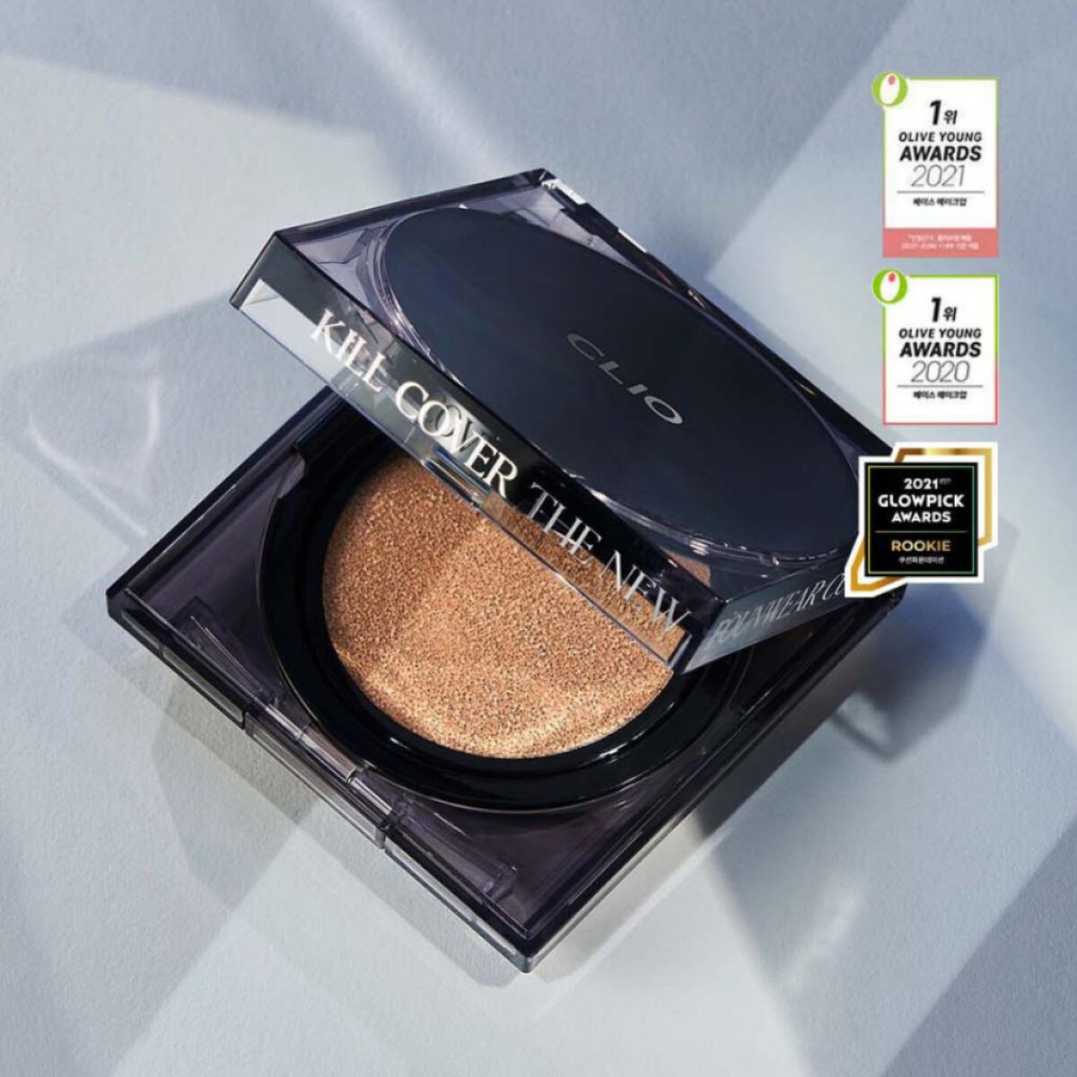 キル カバー ザ ニュー ファンウェア クッション 3.5 VANILLA/CLIO/クッションファンデーションを使ったクチコミ（2枚目）