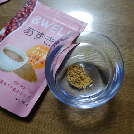 あずき茶/&WELL/食品を使ったクチコミ(2枚目)