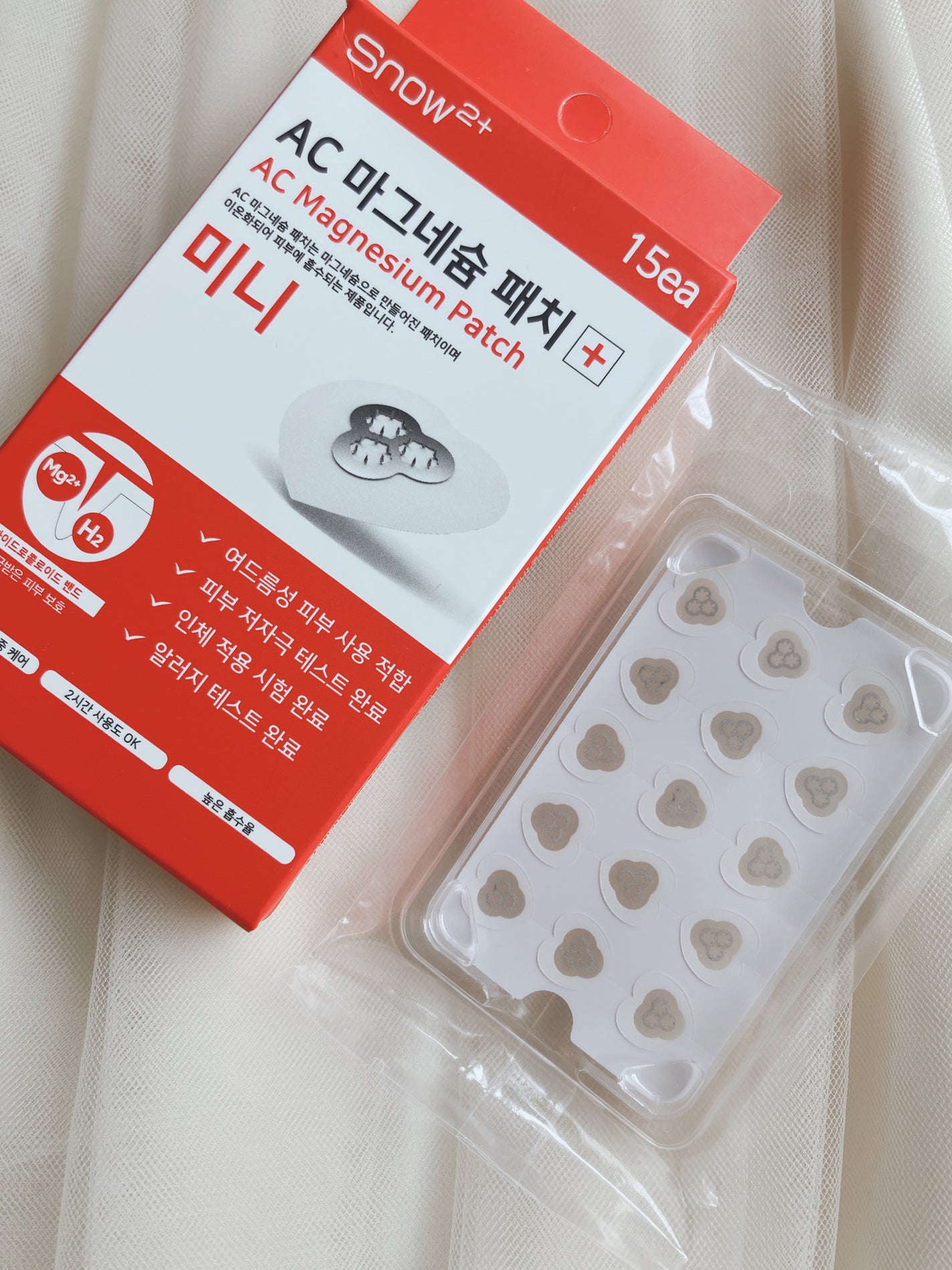 ACマグネシウムパッチ ミニ/スノーツープラス/にきびパッチを使ったクチコミ(2枚目)