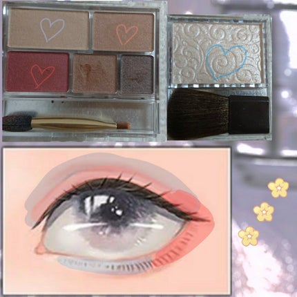 パーフェクトマルチアイズ/キャンメイク/アイシャドウパレットを使ったクチコミ(2枚目)