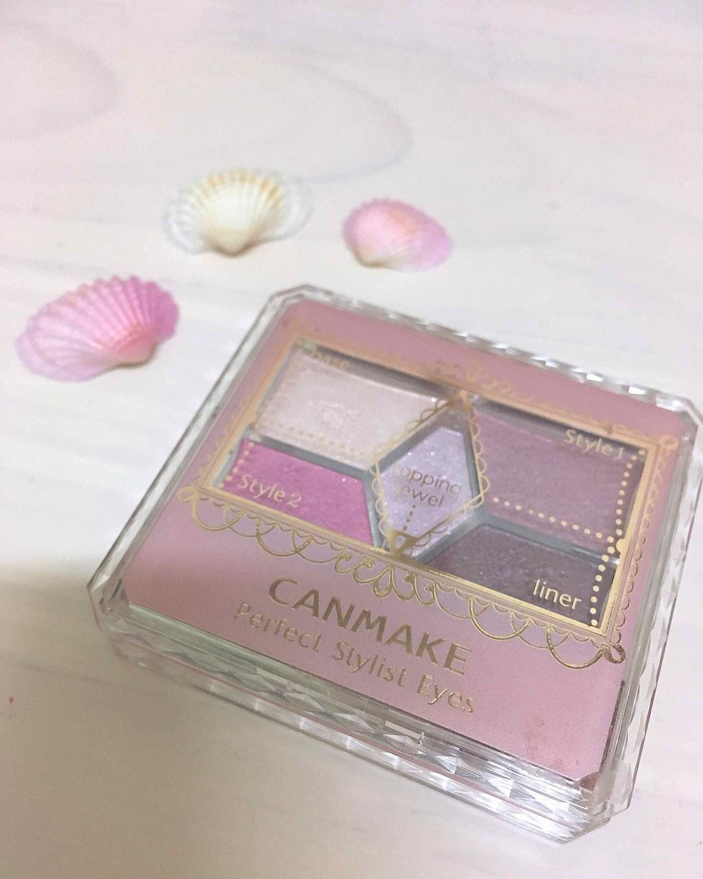 【旧品】パーフェクトスタイリストアイズ/キャンメイク/アイシャドウパレットを使ったクチコミ（1枚目）