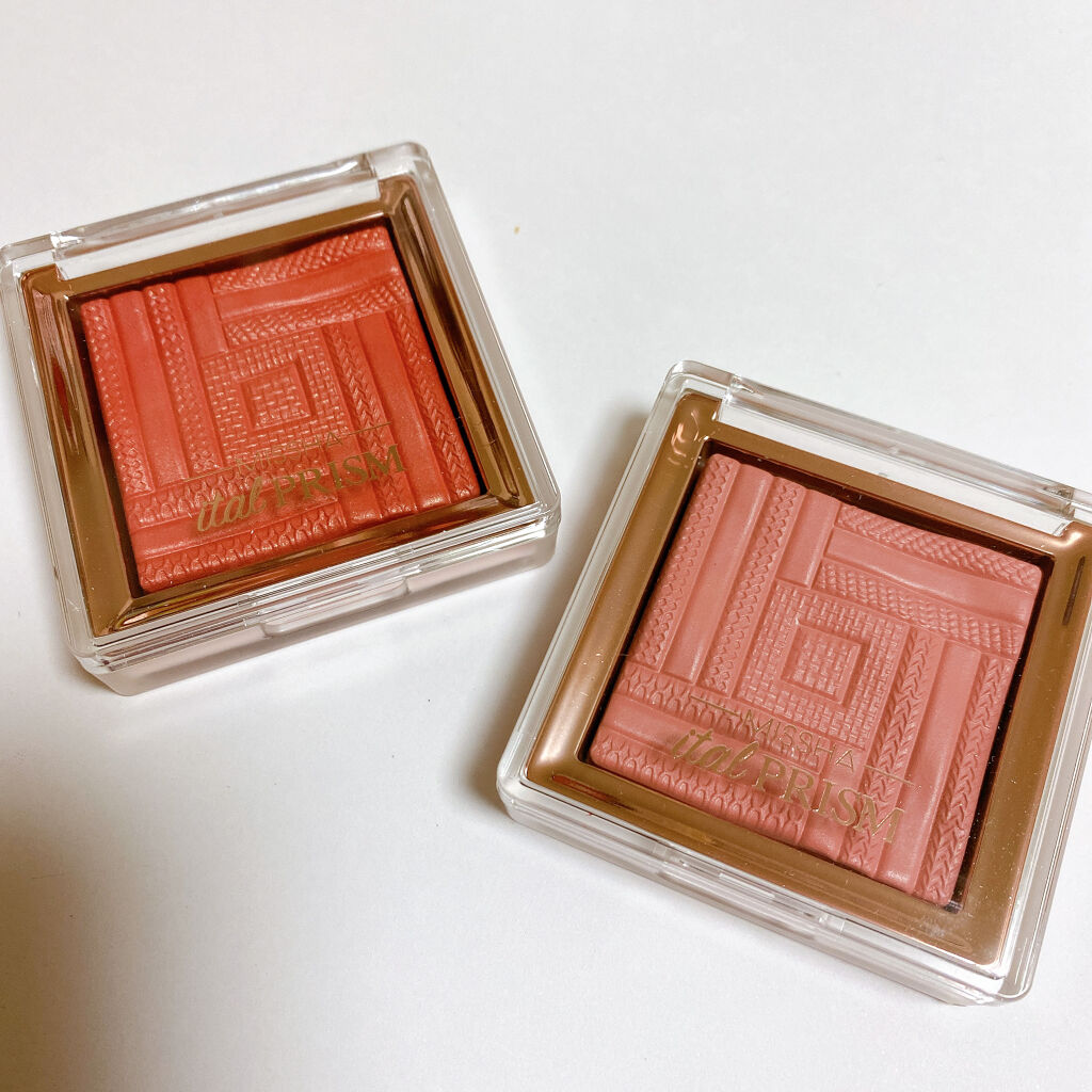 サテンチーク イタルプリズム/MISSHA/パウダーチークを使ったクチコミ（1枚目）