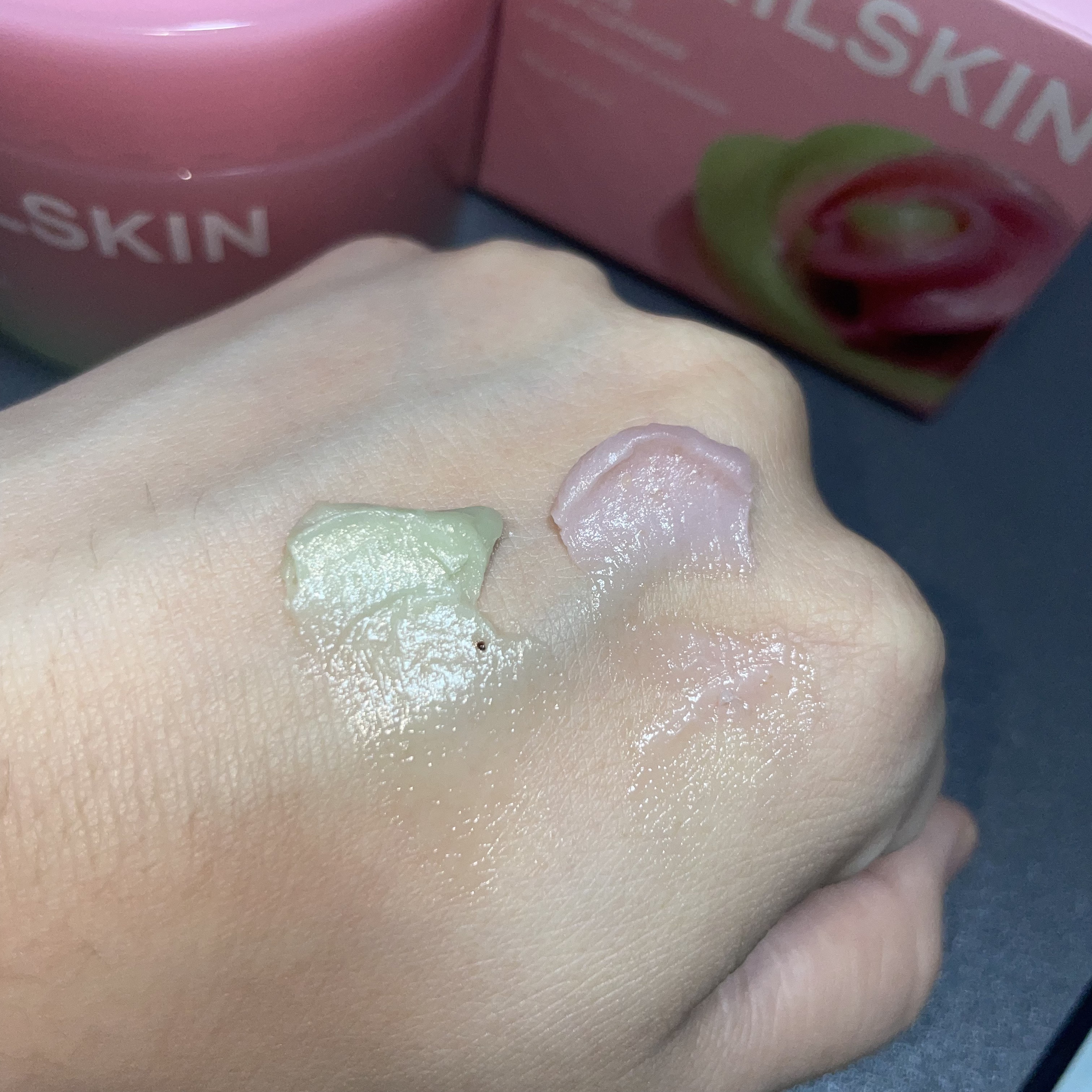 ピンクアロエメレンゲクレンザー/APRILSKIN/その他洗顔料を使ったクチコミ（3枚目）