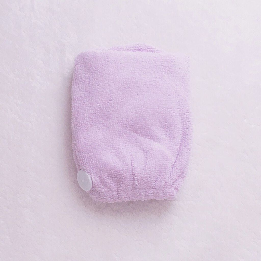 吸水速乾 浴用ターバン/DAISO/ヘアケアグッズを使ったクチコミ（3枚目）