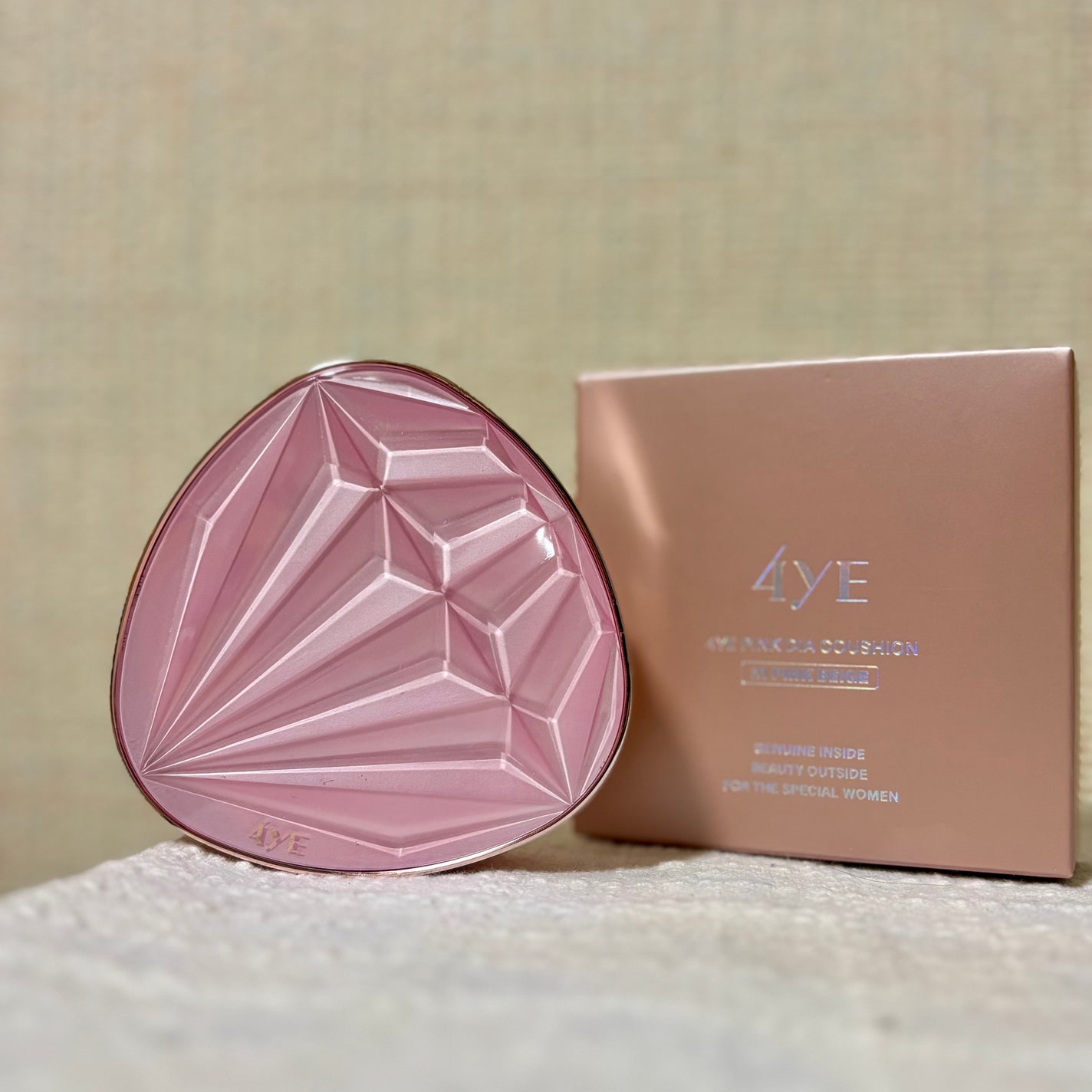 ピンクダイヤクッション/4YE/クッションファンデーションを使ったクチコミ(2枚目)