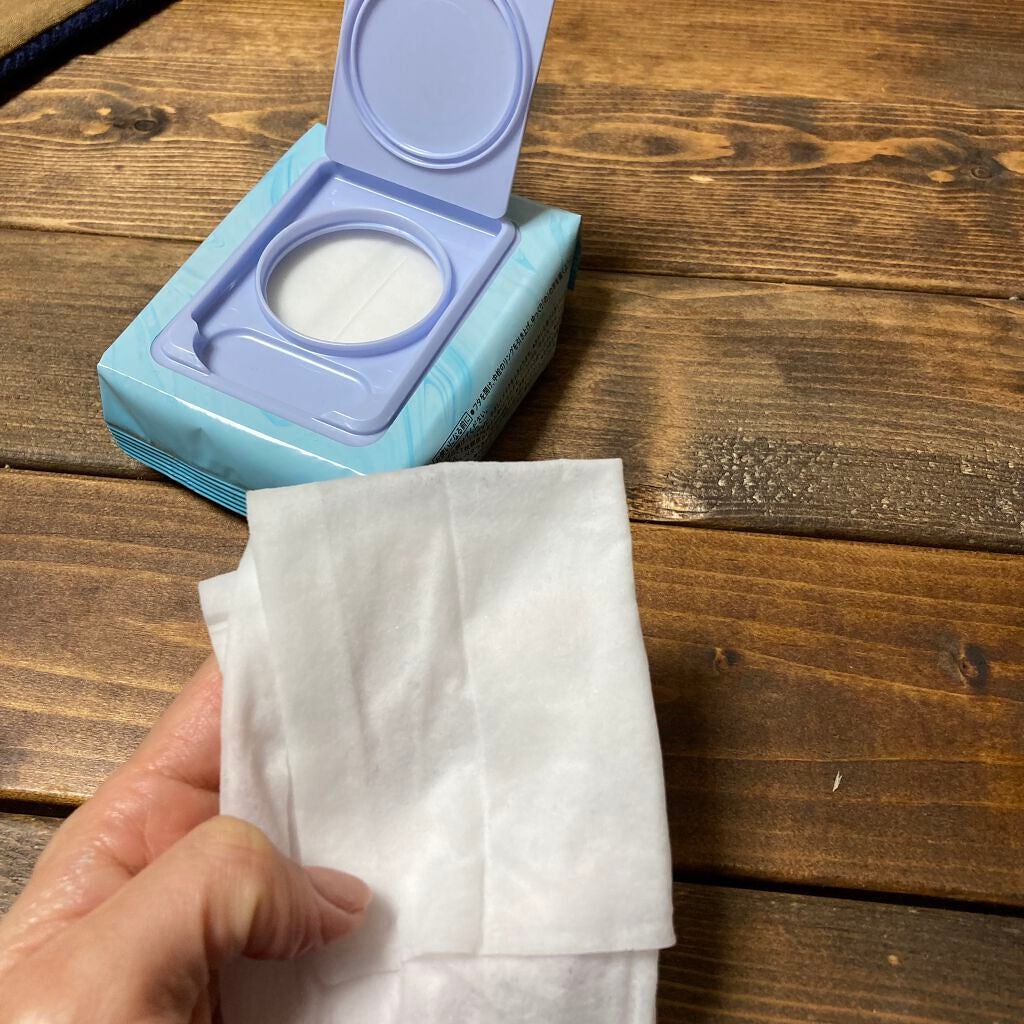 クリアふきとりシート/ビオレ/クレンジングシートを使ったクチコミ(4枚目)