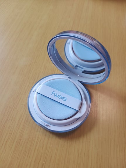 フィー クッションガラス ナチュラル/fwee/クッションファンデーションを使ったクチコミ(2枚目)