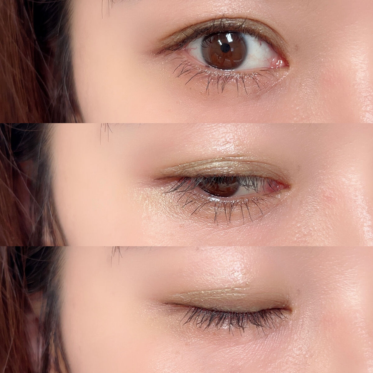 SUIKOミネラルマルチカラー 06 ジンジャーカーキ/SUIKO HATSUCURE/単色アイシャドウを使ったクチコミ（3枚目）