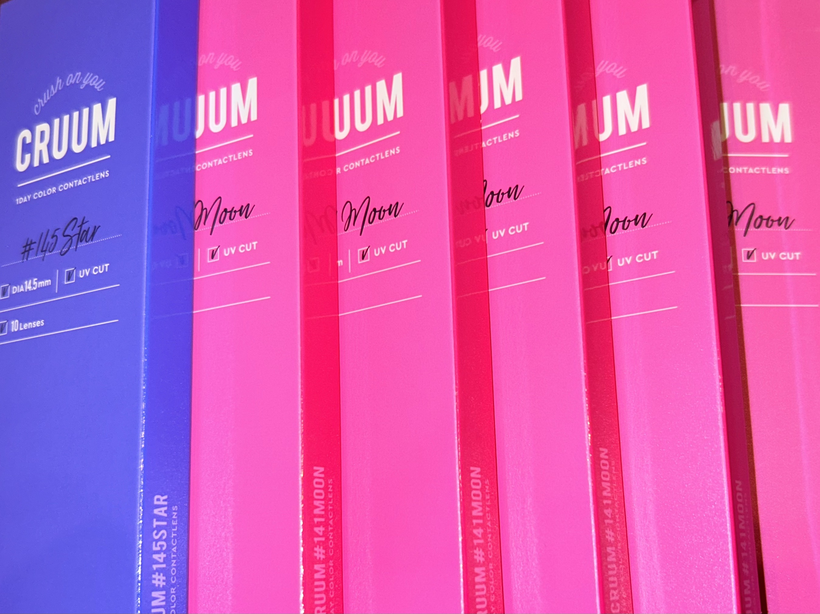 CRUUM 1day Moon/CRUUM/ワンデー（１DAY）カラコンを使ったクチコミ（1枚目）