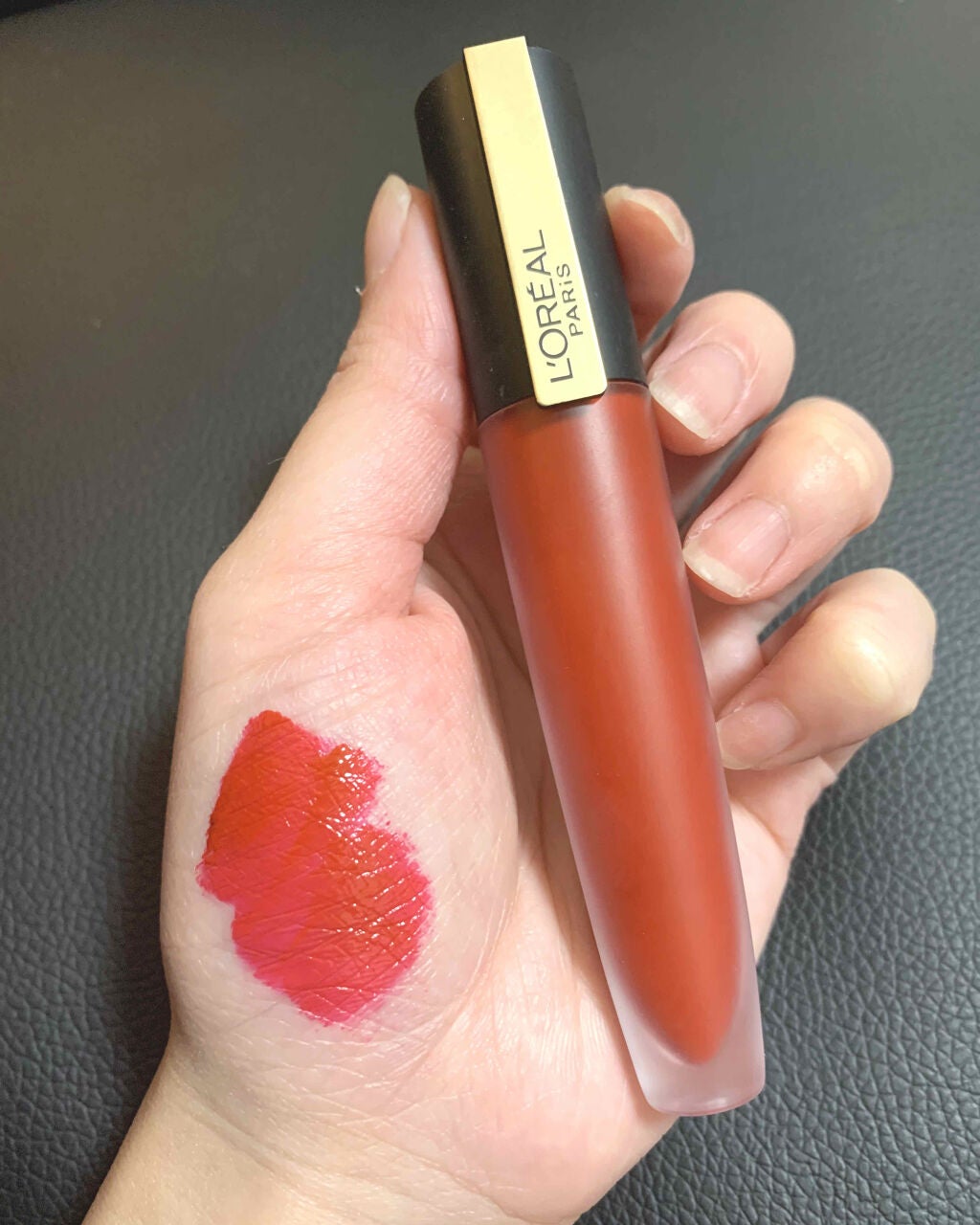 ルージュシグネチャー /ロレアル パリ/リップグロスを使ったクチコミ(1枚目)