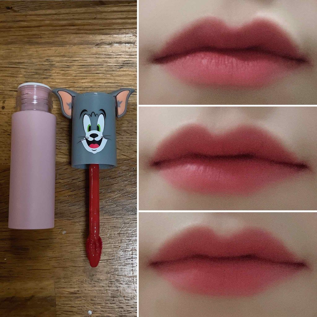 ラッキーフレンズ カラフルタトゥーティント/ETUDE/口紅を使ったクチコミ（2枚目）