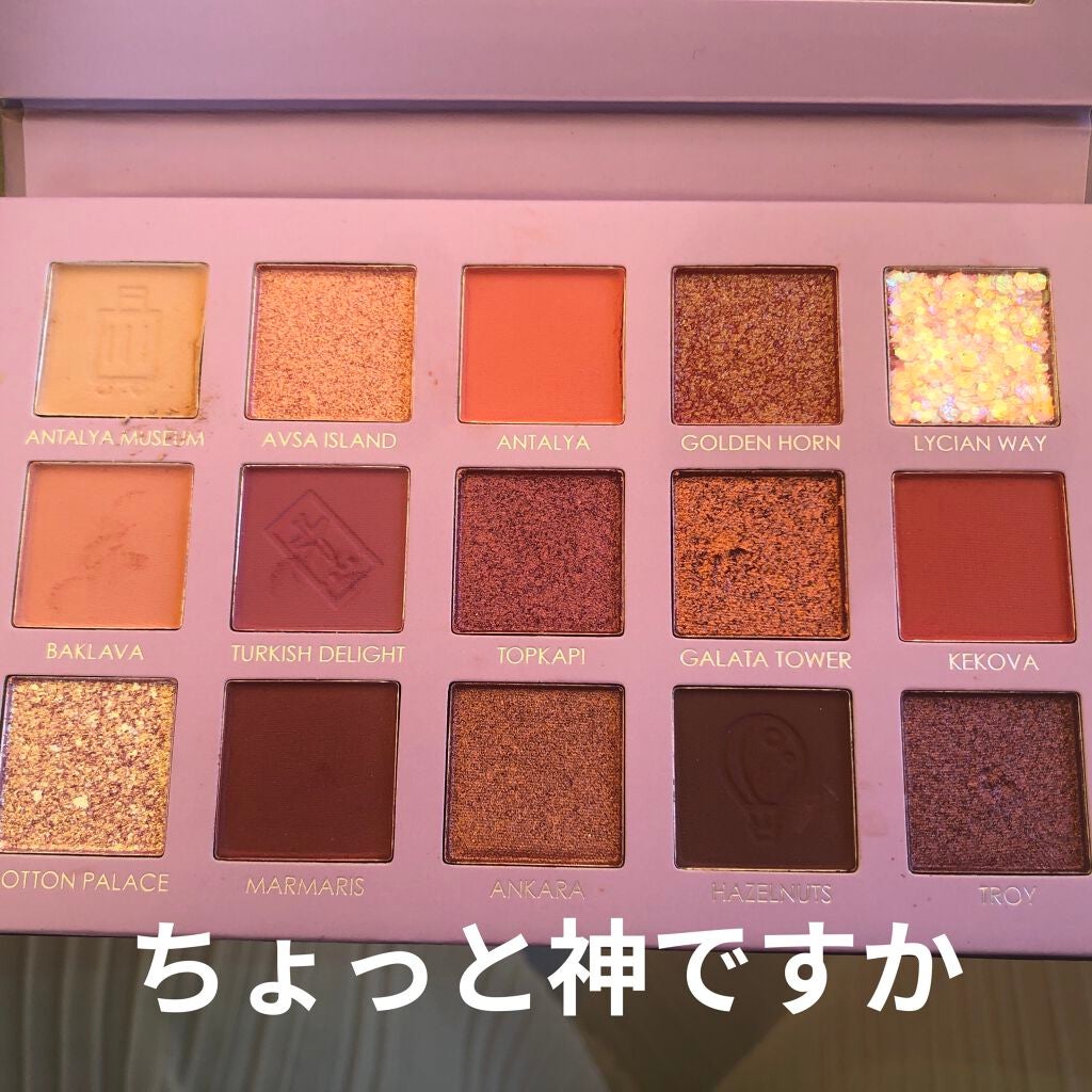 GO TRAVEL 15色アイシャドウパレット/FOCALLURE/アイシャドウパレットを使ったクチコミ(2枚目)