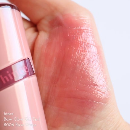 ロウグロウジェルティント/hince/リップティントを使ったクチコミ(3枚目)