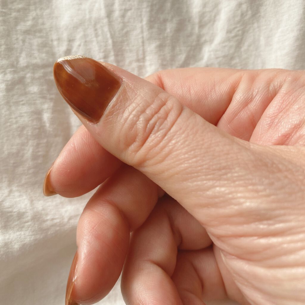 エクセル ネイルポリッシュ N NL30 プラリネキス/excel/マニキュアを使ったクチコミ（2枚目）