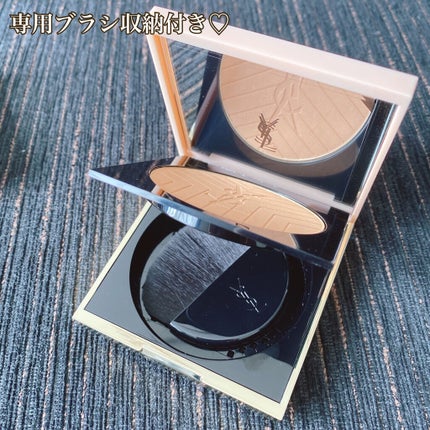 ラディアント タッチ 3D グロウ/YVES SAINT LAURENT BEAUTE/プレストパウダーを使ったクチコミ(5枚目)