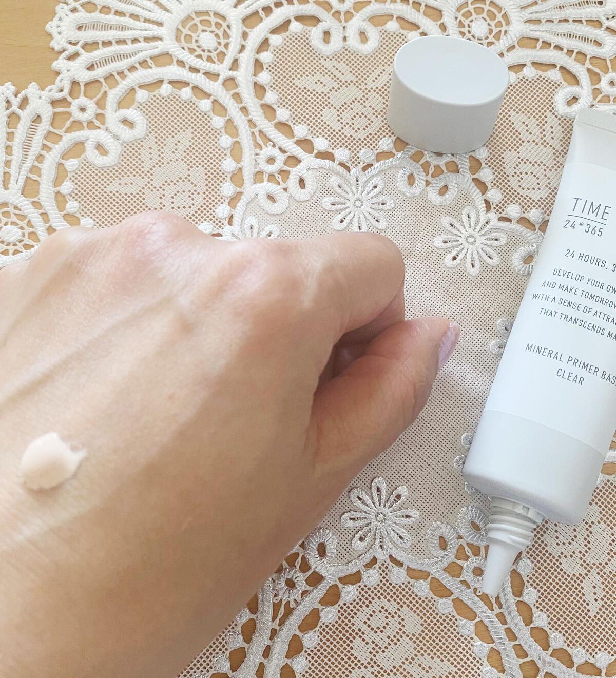 ミネラル 薬用プライマーベース/TIME SECRET/化粧下地を使ったクチコミ(2枚目)