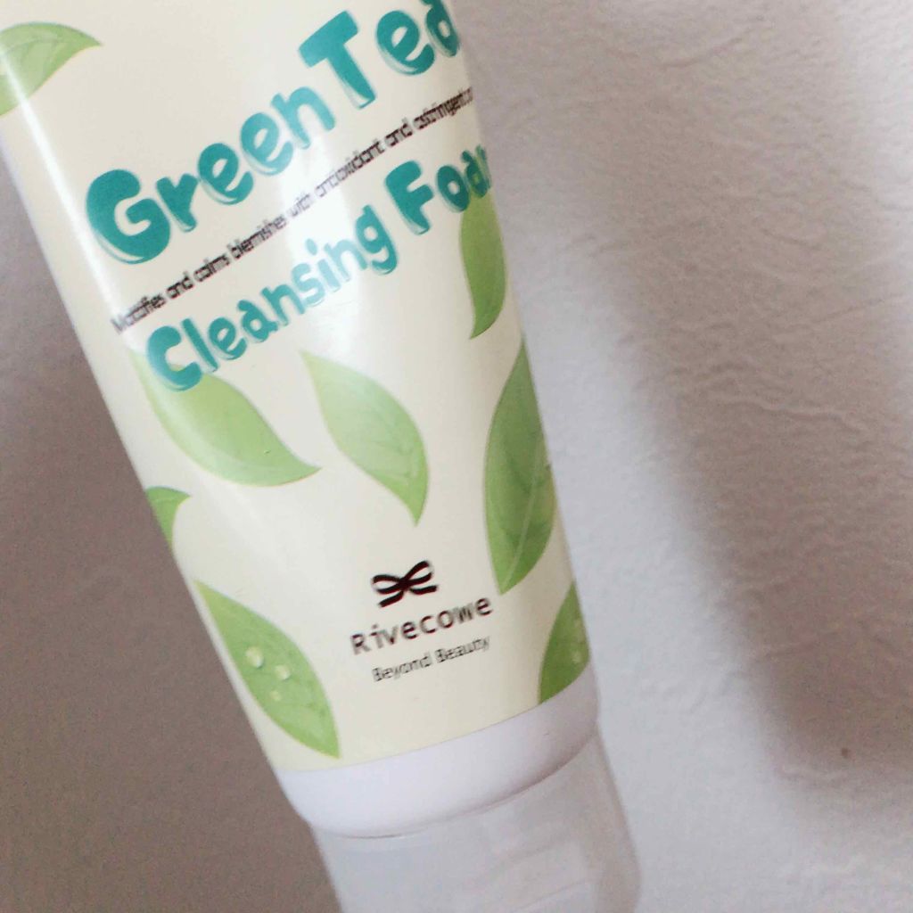 Green Tea Cleansing Foam/Rivecowe/洗顔フォームを使ったクチコミ（1枚目）