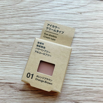 アイカラー クリームタイプ/無印良品/ジェル・クリームアイシャドウを使ったクチコミ(2枚目)