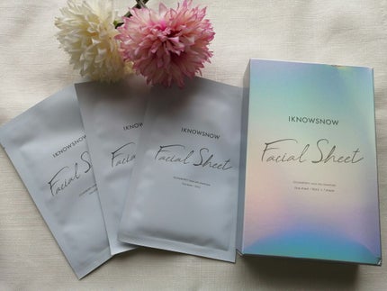 フェイシャルシート/IKNOWSNOW/シートマスク・パックを使ったクチコミ(1枚目)