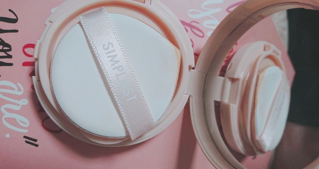 シンプルラスト ピュアウェアクッション/TONYMOLY/クッションファンデーションを使ったクチコミ（3枚目）