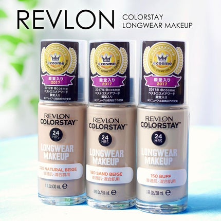 カラーステイ ロングウェア メイクアップ/REVLON/リキッドファンデーションを使ったクチコミ(1枚目)