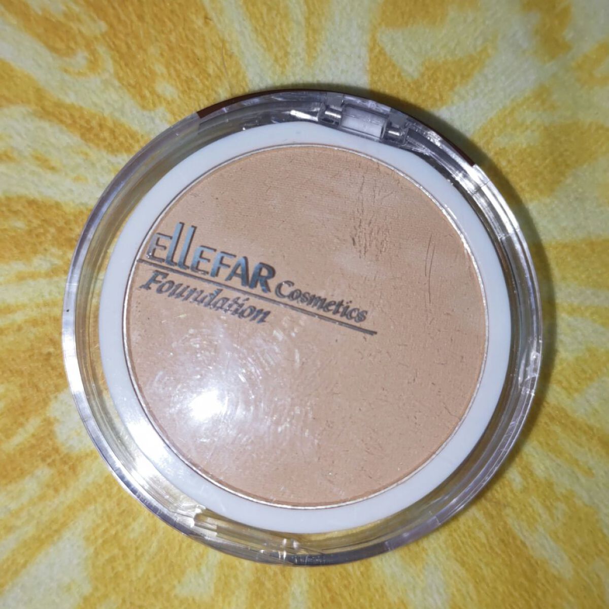 エルファー プロフェッショナル ファンデーション オークル/DAISO/パウダーファンデーションを使ったクチコミ（1枚目）