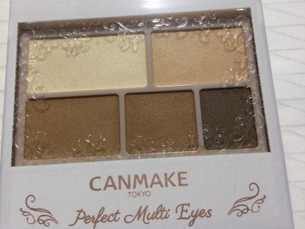 パーフェクトマルチアイズ/キャンメイク/アイシャドウパレットを使ったクチコミ(2枚目)