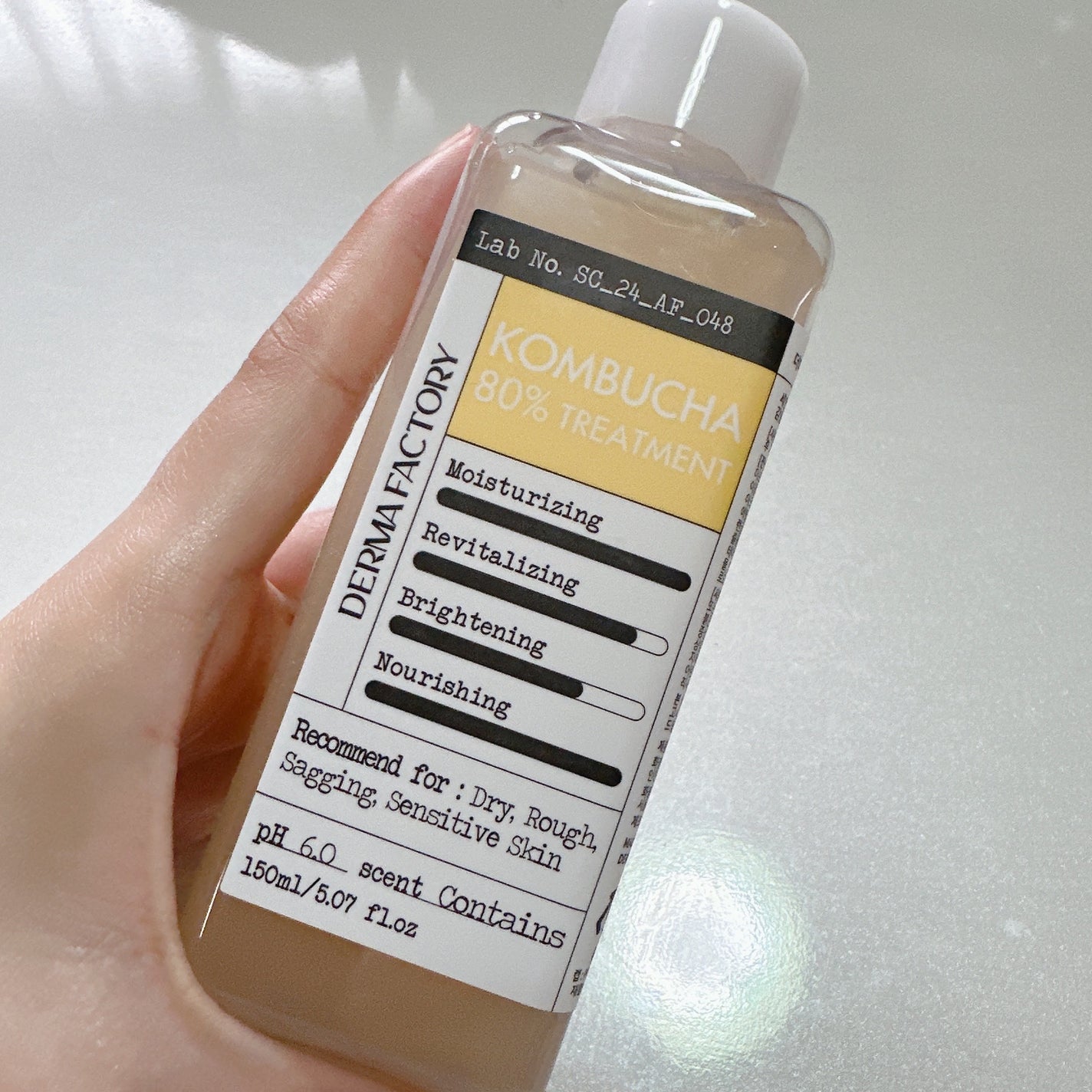 コンブチャ80%トリートメント/DERMA FACTORY/化粧水を使ったクチコミ(2枚目)