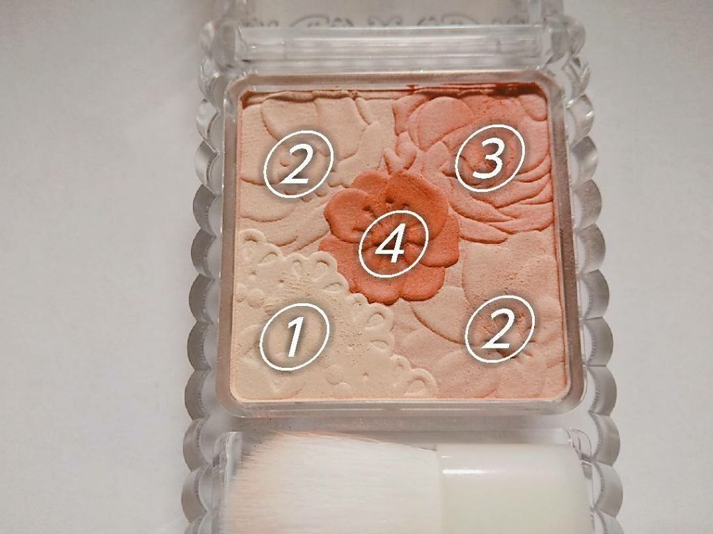 グロウフルールチークス/キャンメイク/パウダーチークを使ったクチコミ（2枚目）