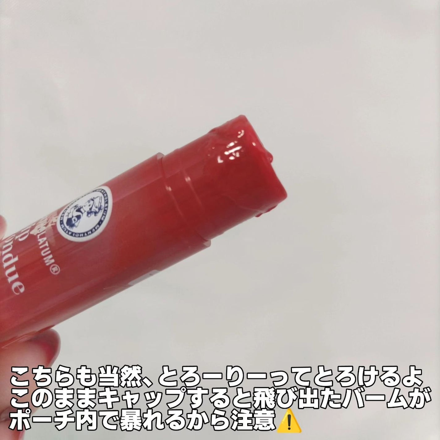 リップフォンデュ/メンソレータム/リップバームを使ったクチコミ(3枚目)