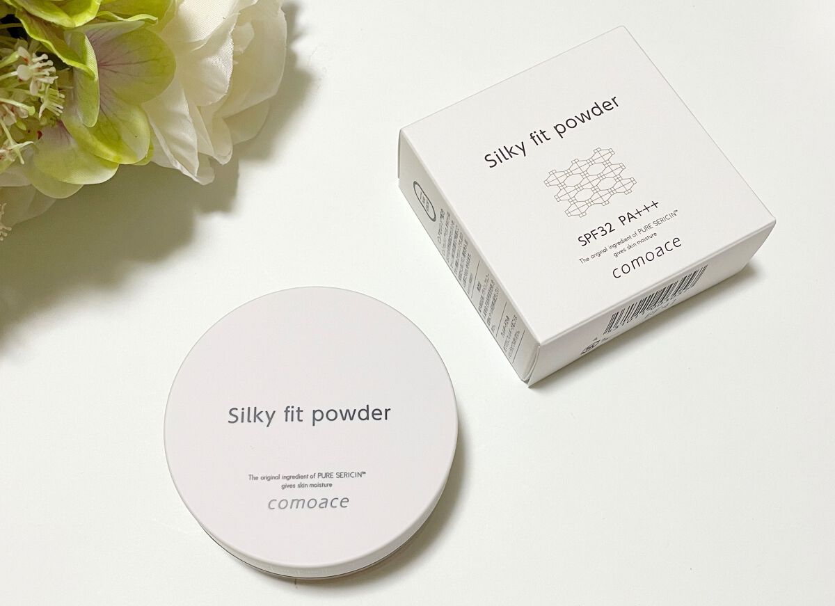 シルキーフィットパウダー /コモエース/ルースパウダーを使ったクチコミ（1枚目）
