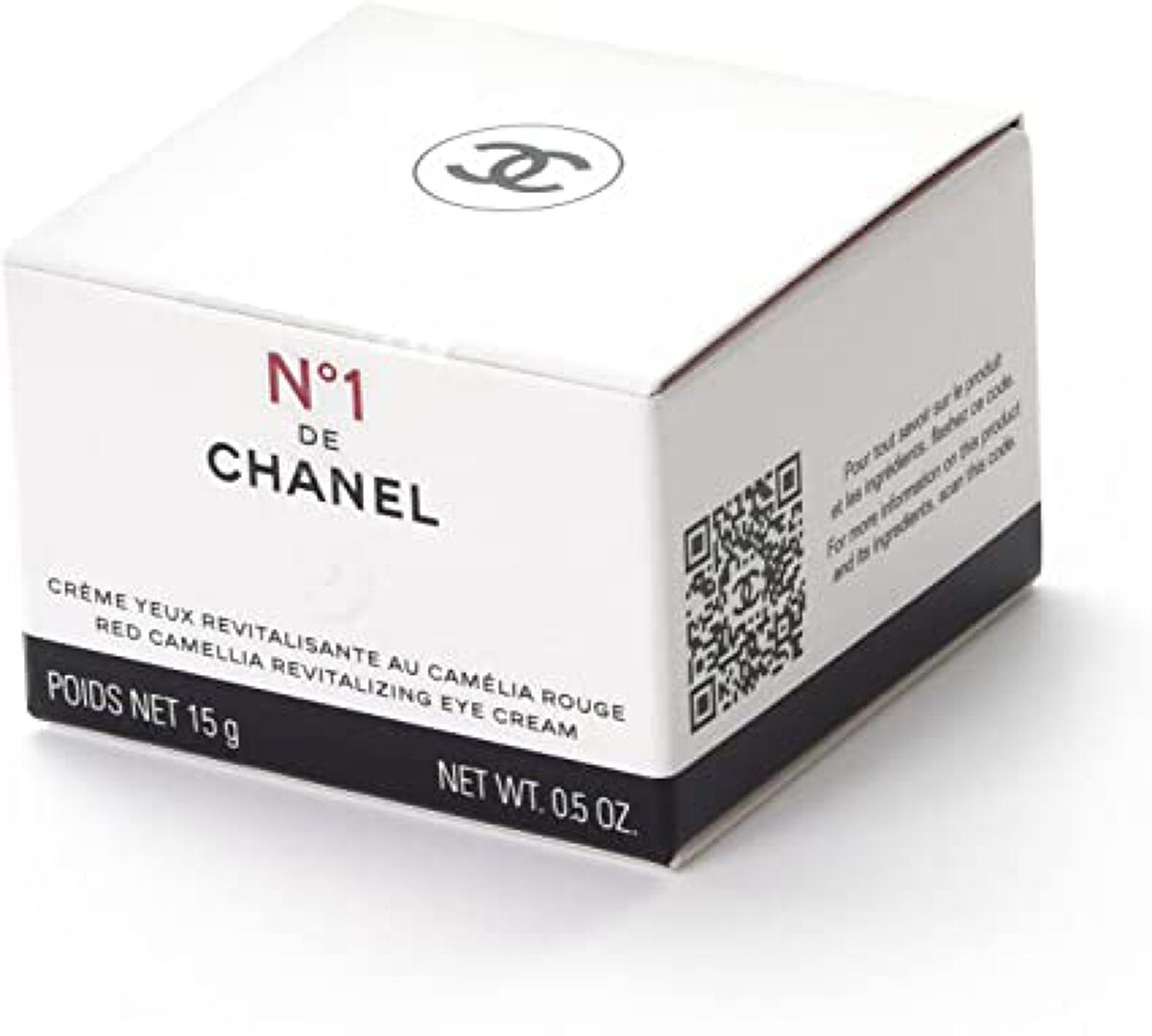 【新品未使用】CHANEL アイクリーム N°1 ドゥシャネル 15g 試してみた】アイクリーム N°1 ドゥ シャネル CHANELの効果・肌